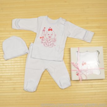 Комплект для новорожденного «Baby» (на девочку)