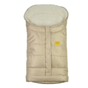 Конверт на овчине Kinder Comfort Arctic Sand бежевый, размер 56-92