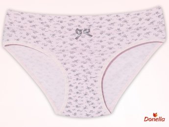 Трусы для беременных Donella (2170B розовые цветы)