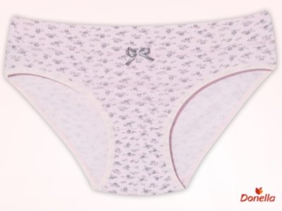 Трусы для беременных Donella (2170B розовые цветы)