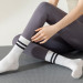 Шкарпетки для йоги антиковзкі Yoga Sports розмір 35-40 білі