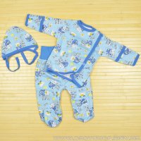 Комплект с начёсом для новорожденного «My little bear»