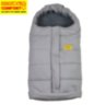 Конверт флисовый Kinder Comfort Vlies Melange Grau серый меланж, размер 56-92