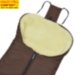 Конверт на овчине Kinder Comfort Arctic Fashion Dunkle Schokolade
