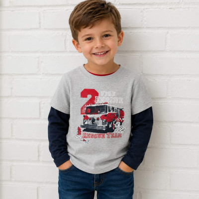 Реглан Jumping Beans Пожежна Машина, зріст 98 см