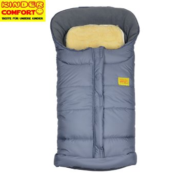 Конверт флисовый Kinder Comfort Vlies Premium Graphit (тёмно-серый премиум)