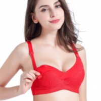 Бюстгальтер для кормления 0121 красный DS, размер 85B