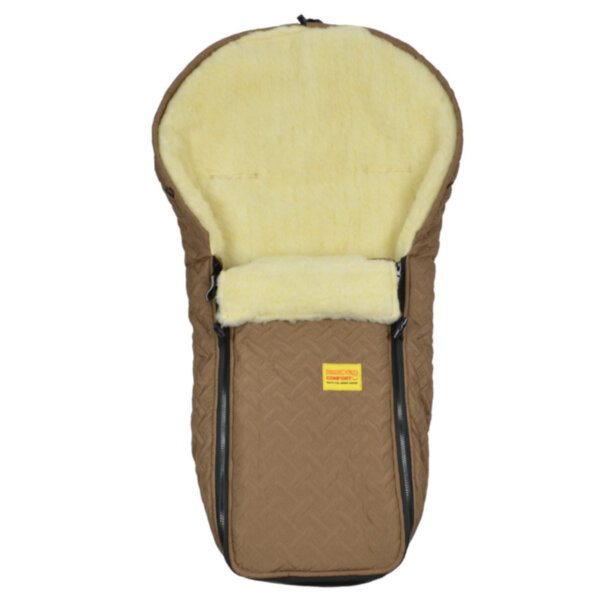 Конверт на овчине Kinder Comfort Warm Fashion Milchschokolade, размер 56-92
