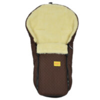 Конверт на овчине Kinder Comfort Warm Fashion Dunkle Schokolade, размер 56-92