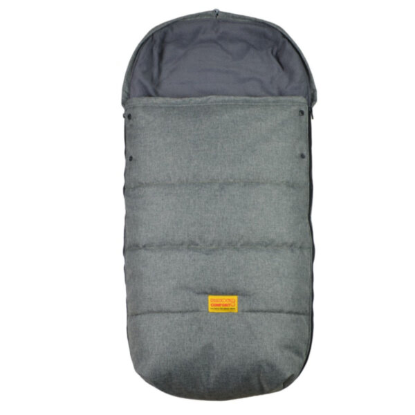 Конверт флисовый Kinder Comfort Nordic Melange Grau серый меланж, размер 56-92