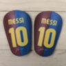 Щитки футбольні S 10x6 см Messi Barcelona