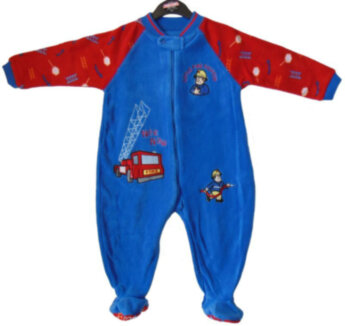 Флисовый человечек Little Fire Fighter Dunnes, рост 86 см