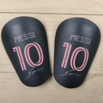 Щитки футбольные S 10x6 см Messi Inter Miami