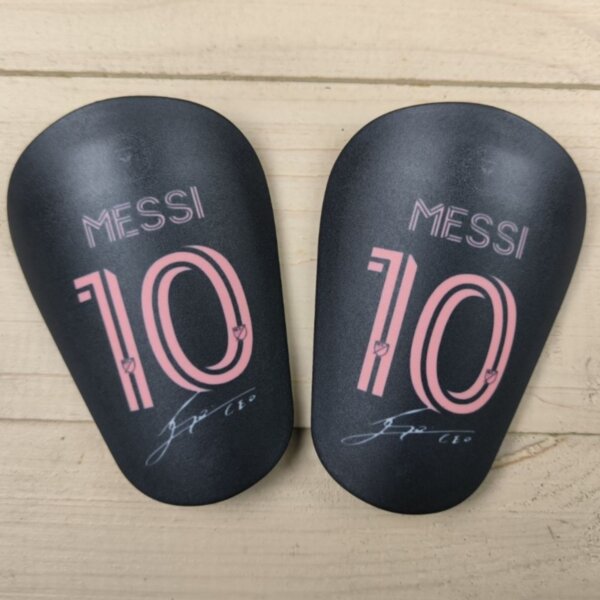Щитки футбольные S 10x6 см Messi Inter Miami