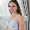 Бюстгальтер для беременных и кормящих 8635 (голубой)