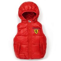 Жилет с капюшоном Ferrari красный, рост 122 см