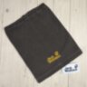 Флисовый бафф теплый шарф горловик Jack Wolfskin коричневый