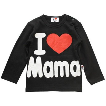 Реглан «I Love Mama» DS чорний, зріст 73 см