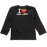Реглан «I Love Mama» DS чорний, зріст 73 см