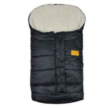 Конверт на овчине Kinder Comfort Arctic Schwarz чёрный, размер 56-92