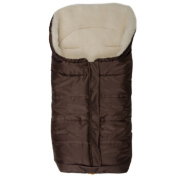 Конверт на овчине Kinder Comfort Arctic Schokolade коричневый, размер 56-92