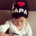 Детские шапочки «I Love Papa»