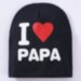 Детские шапочки «I Love Papa»