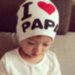 Детские шапочки «I Love Papa»