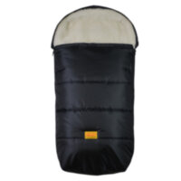 Конверт на овчине Kinder Comfort Drive Schwarz чёрный, размер 56-92