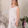 Ночная рубашка для беременных и кормящих ТМ «Omali» (оm002615 белая)