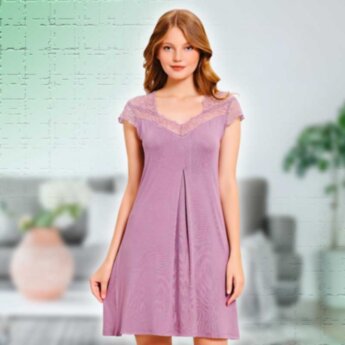 Ночная рубашка для беременных Cotpark 10553-B, размер 4XL