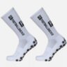 Шкарпетки футбольні антиковзкі Football Socks білі, розмір 38-44