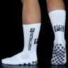 Шкарпетки футбольні антиковзкі Football Socks білі, розмір 38-44