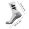 Носки футбольные антискользящие Sport Pro белые, размер 39-45