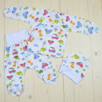 Комплект для новонародженого Kinder Comfort модель 02, розмір 62
