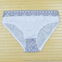 Трусы для беременных Nicoletta (83577 белые с узором)