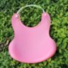 Слюнявчик с карманом Baby Bib розовый