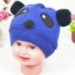 Дитяча шапочка "Panda" DS синя, розмір 44-50