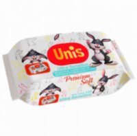 Влажные салфетки антибактериальные Unis Ultra Sensitive (120 штук, детские)