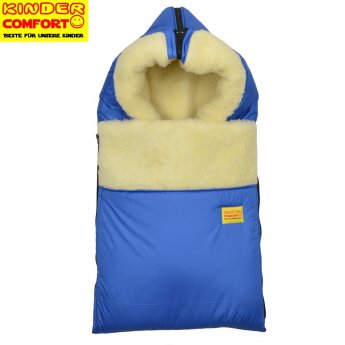 Конверт на овчине Kinder Comfort Grand Blau (синий)