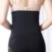 Корректирующие трусы с высокой талией 102 чёрные с кружевом DS, размер XL-XXL