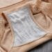 Корректирующие трусы с высокой талией 102 бежевые с кружевом DS, размер XL-XXL