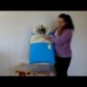 Конверт на овчине Kinder Comfort Grand Hellblau голубой, размер 56-92
