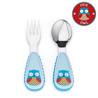 Ложка и вилка Skip Hop Zootensils Fork&Spoon Сова