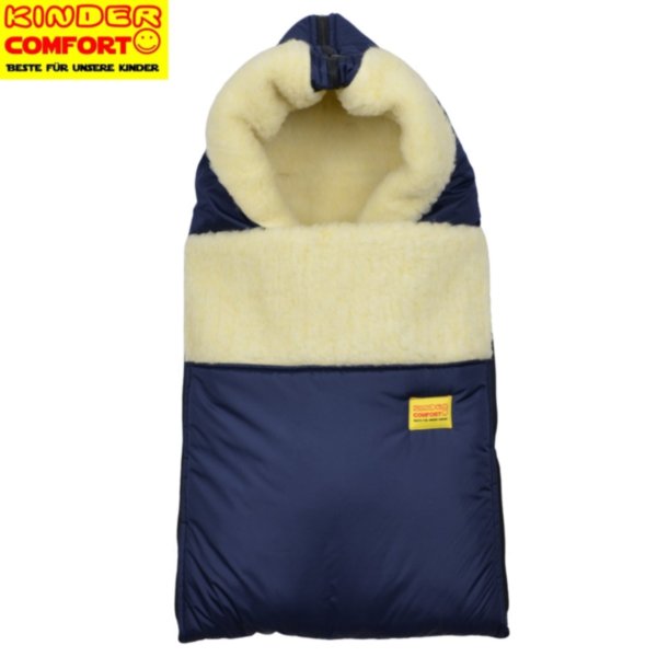 Конверт на овчине Kinder Comfort Grand Marine (тёмно-синий)