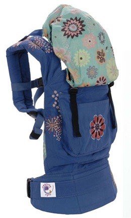 ERGObaby Carrier Organic Fashion Blue Starburst