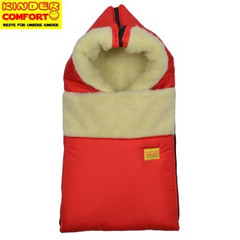 Конверт на овчине Kinder Comfort Grand Rot (красный)