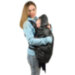 Слингонакидка утеплённая на флисе Kinder Comfort чёрная