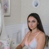 Бюстгальтер для беременных и кормящих 8628 (серый с коралловым декором)