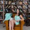 Комплект «Ночная рубашка и халат с начёсом» ТМ «Omali» (оm002612 мята)